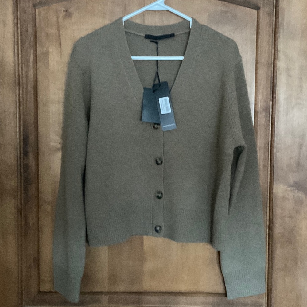 Jenni Kayne Cashmere Colette Cardigan.  Size M. NWT.  Doe. - Picture 4 of 7